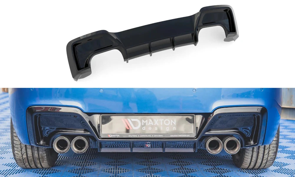 BMW 1er F20 M135i - Heck Diffusor OO-OO Maxton Design 