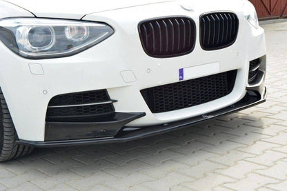 BMW 1er F20 Vorfacelift M-Paket - Frontspoiler - Frontlippe (DTC) Maxton Design 