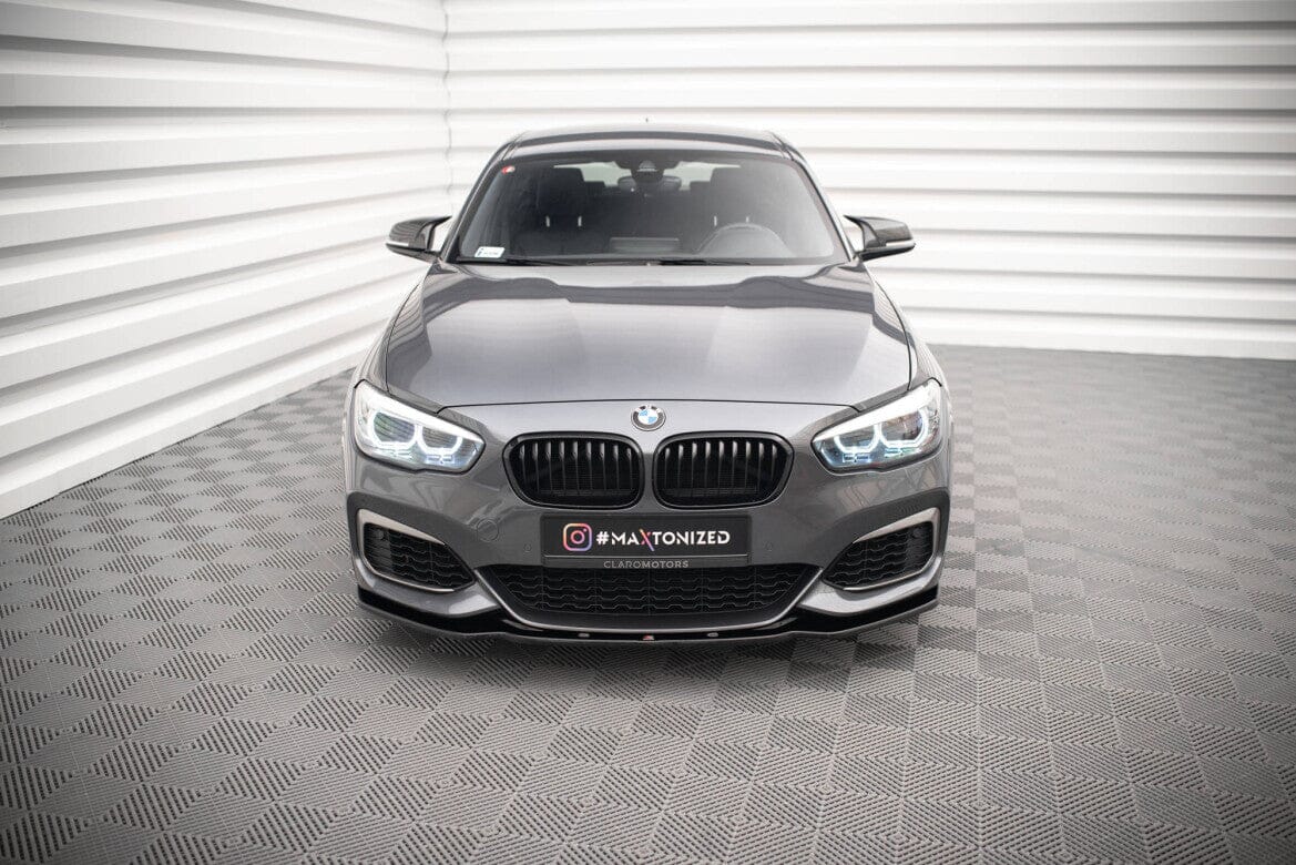 BMW 1er F21 Facelift M-Paket - Frontspoiler - Frontlippe V.1 (DTC) Maxton Design 