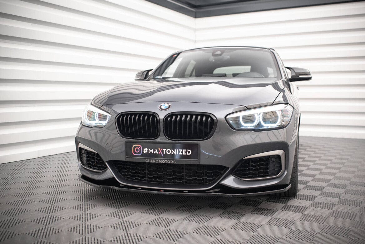BMW 1er F21 Facelift M-Paket - Frontspoiler - Frontlippe V.1 (DTC) Maxton Design 