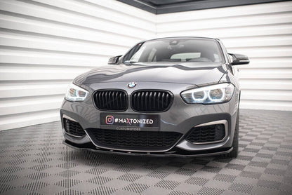 BMW 1er F21 Facelift M-Paket - Frontspoiler - Frontlippe V.1 (DTC) Maxton Design 