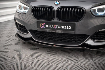 BMW 1er F21 Facelift M-Paket - Frontspoiler - Frontlippe V.2 (DTC) Maxton Design 
