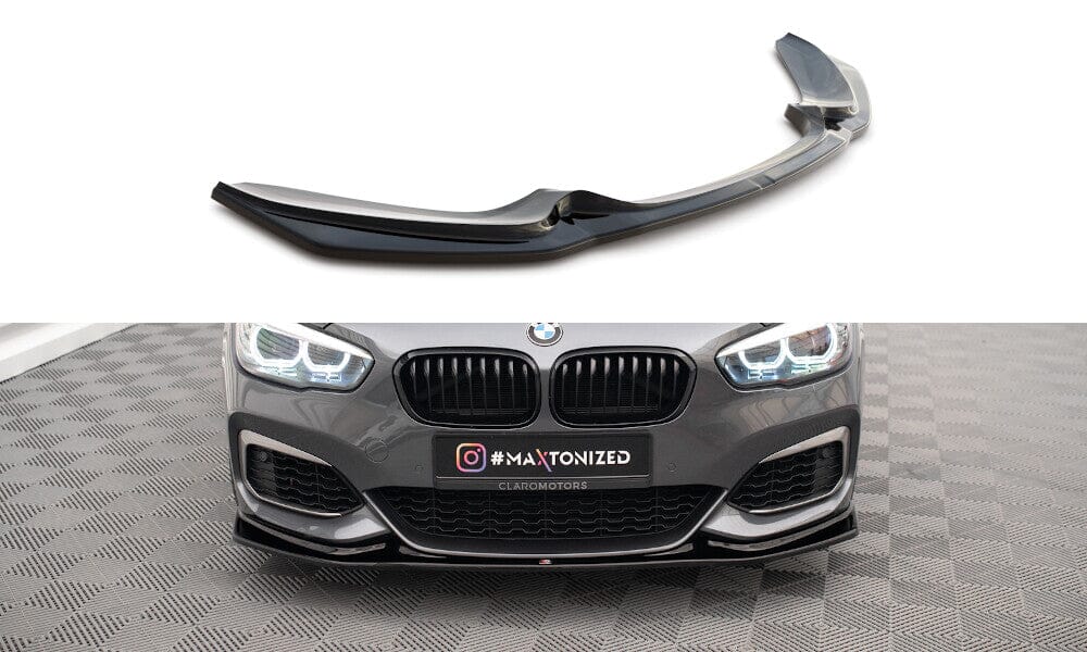 BMW 1er F21 Facelift M-Paket - Frontspoiler - Frontlippe V.3 (DTC) Maxton Design 