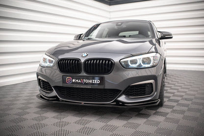 BMW 1er F21 Facelift M-Paket - Frontspoiler - Frontlippe V.3 (DTC) Maxton Design 
