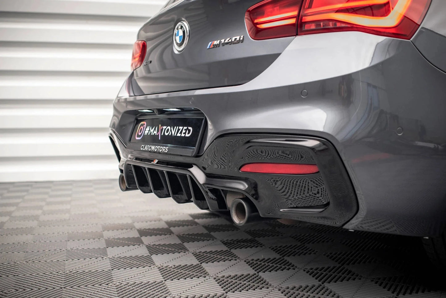BMW 1er F21 - Heck Diffusor Maxton Design 