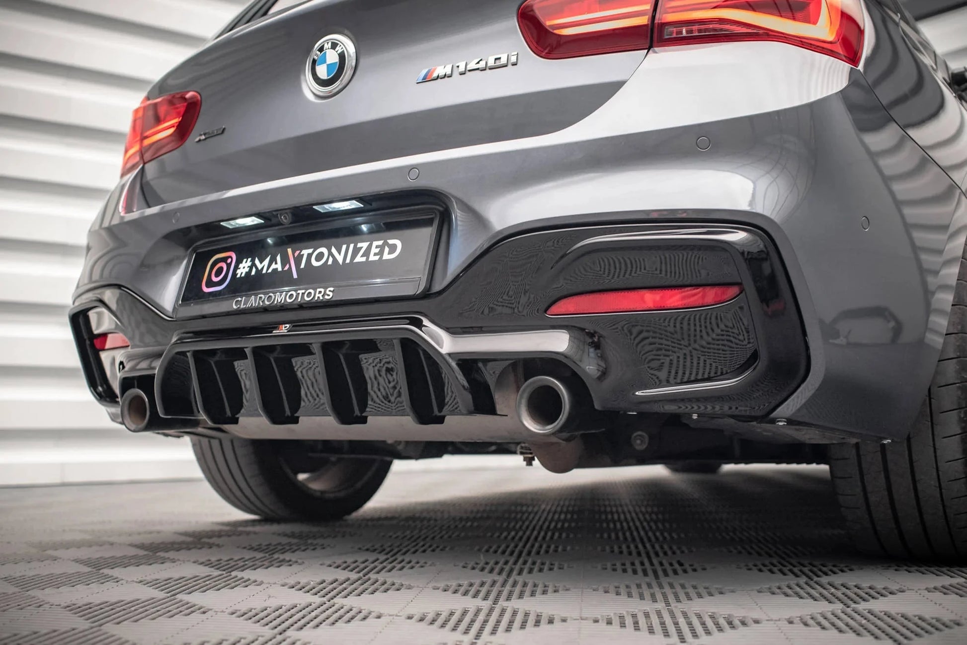 BMW 1er F21 - Heck Diffusor Maxton Design 