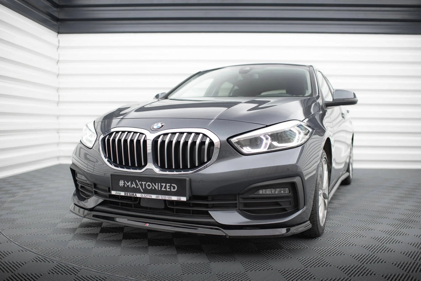 BMW 1er F40 M-Paket - Frontspoiler - Frontlippe V.2 Maxton Design 