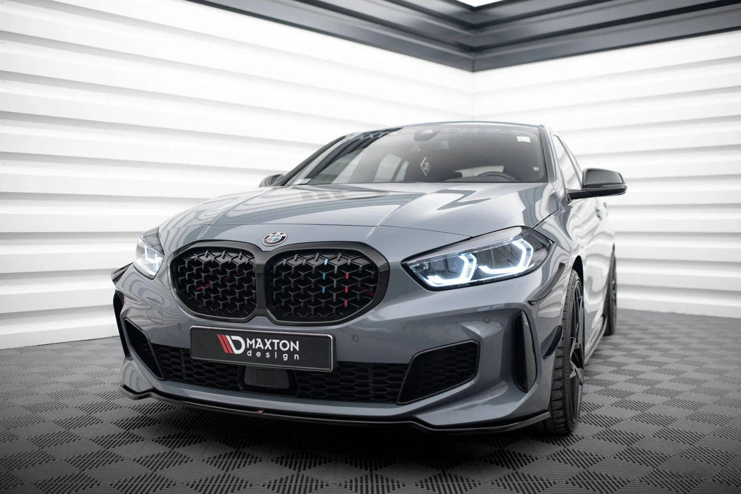 BMW 1er F40 M-Paket - Frontspoiler - Frontlippe V.4 Maxton Design 
