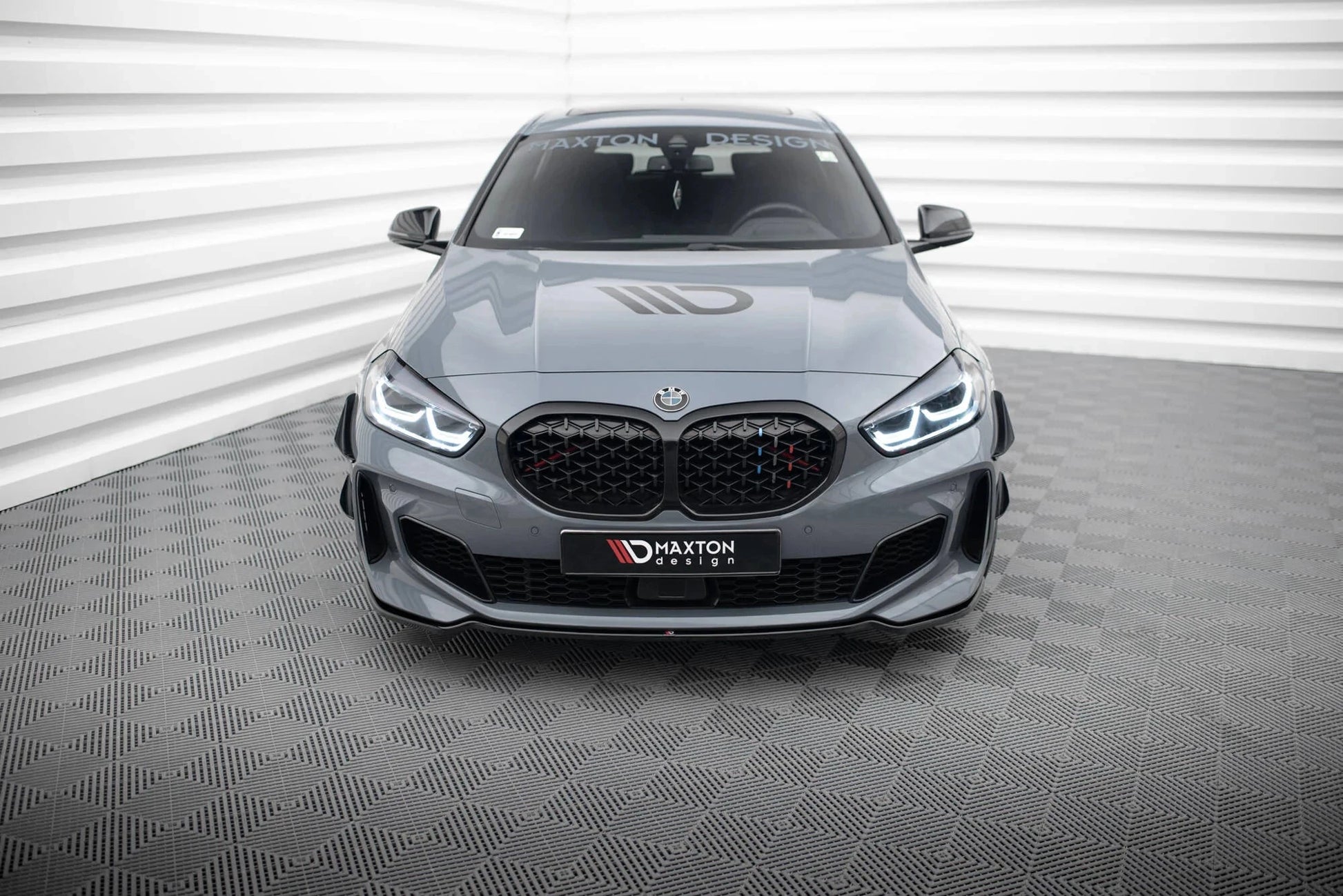 BMW 1er F40 M-Paket - Frontspoiler - Frontlippe V.4 Maxton Design 