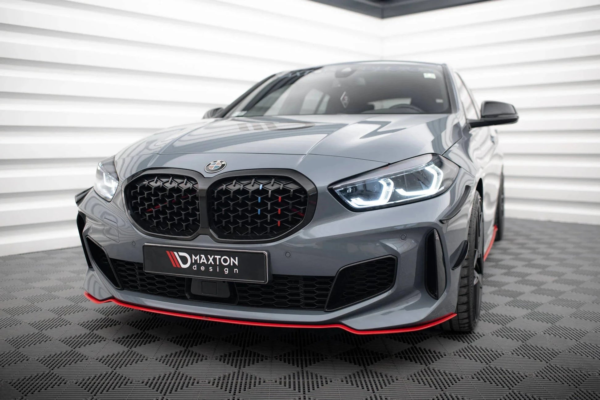 BMW 1er F40 M-Paket - Frontspoiler - Frontlippe V.4 Maxton Design 
