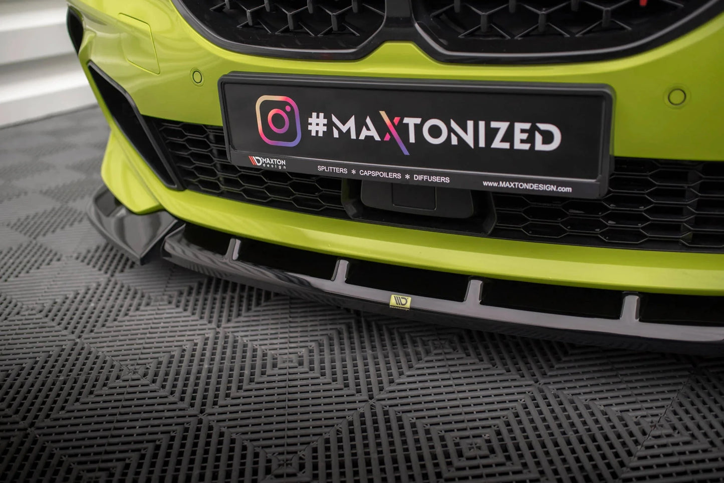 BMW 1er F40 M-Paket - Frontspoiler - Frontlippe V.6 Maxton Design 