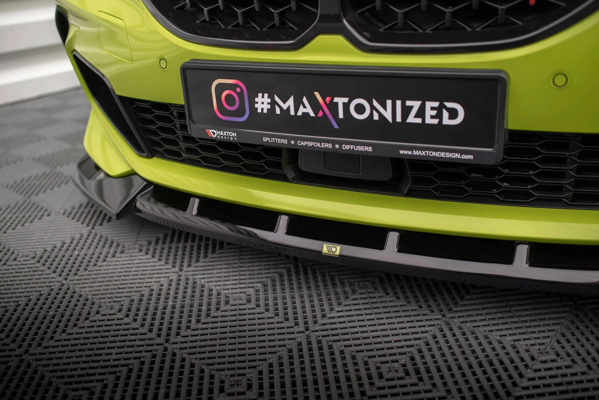 BMW 1er F40 M-Paket - Frontspoiler - Frontlippe V.6 Maxton Design 