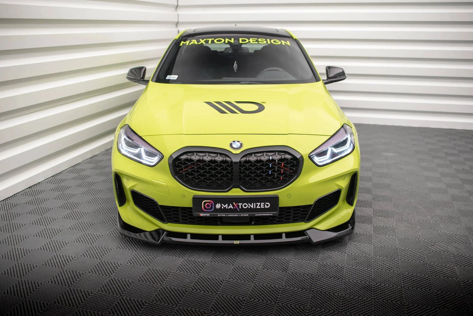 BMW 1er F40 M-Paket - Frontspoiler - Frontlippe V.6 Maxton Design 