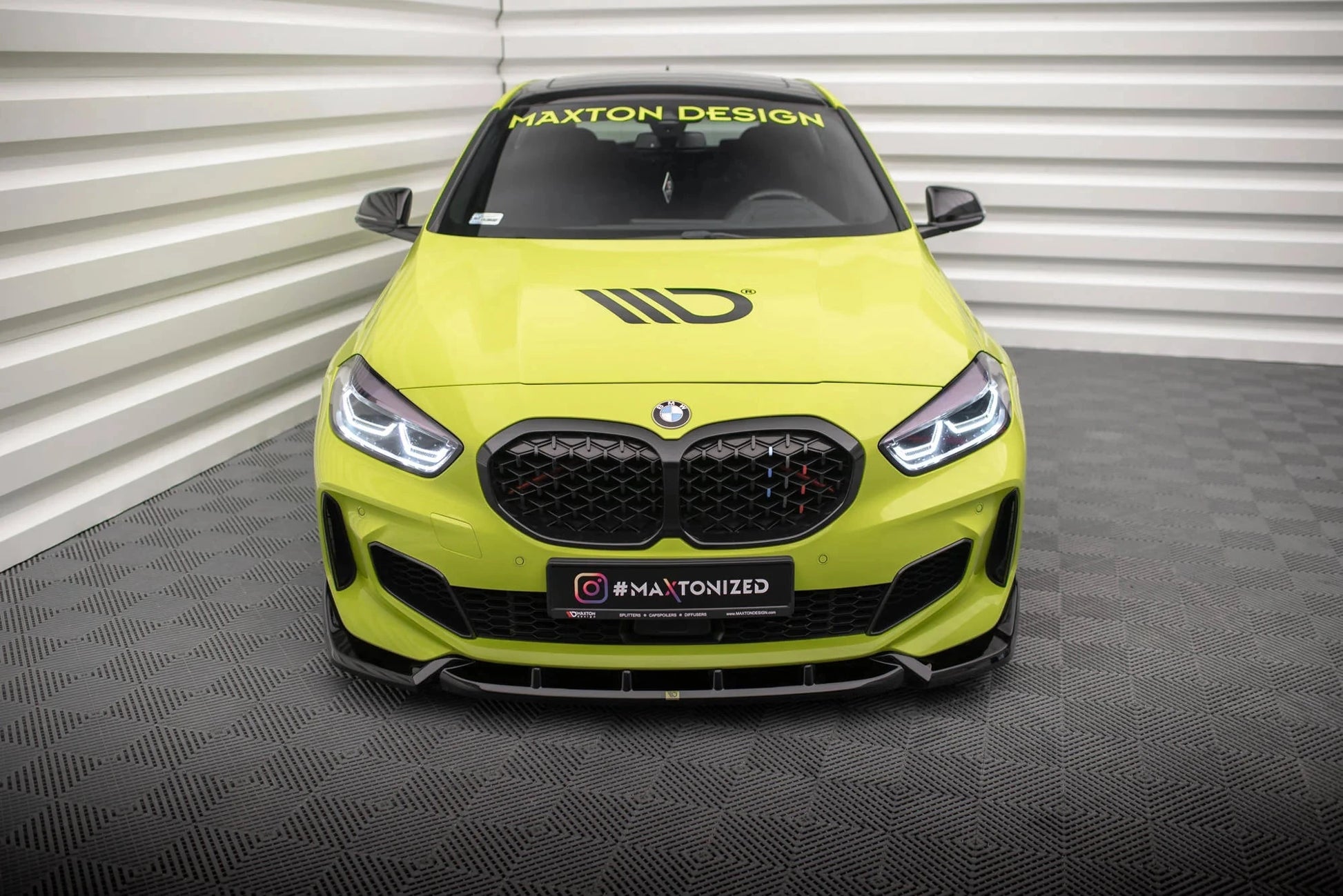 BMW 1er F40 M-Paket - Frontspoiler - Frontlippe V.7 Maxton Design 