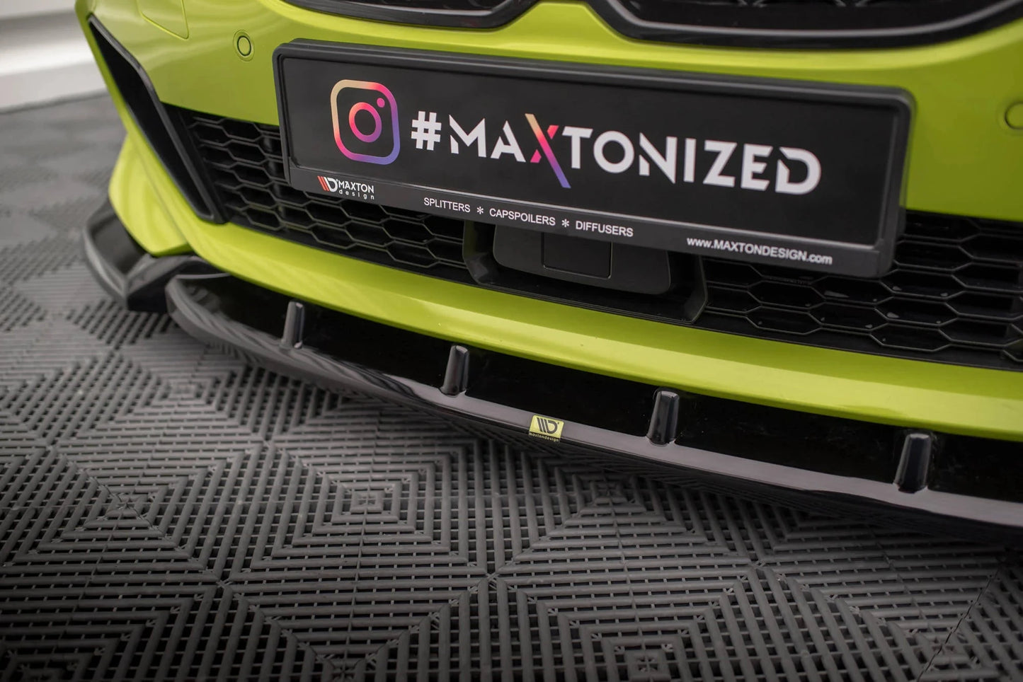 BMW 1er F40 M-Paket - Frontspoiler - Frontlippe V.7 Maxton Design 