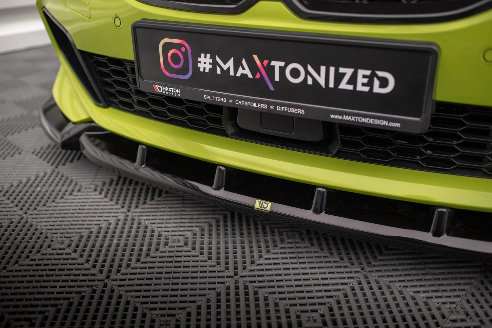 BMW 1er F40 M-Paket - Frontspoiler - Frontlippe V.7 Maxton Design 
