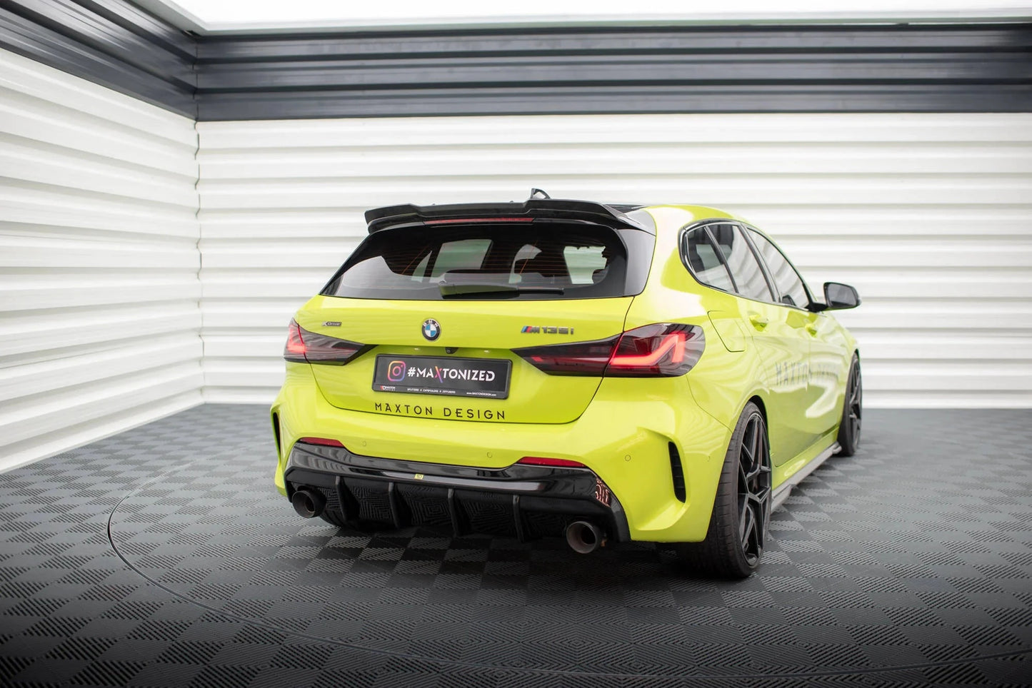 BMW 1er F40 M-Paket - Heck Diffusor V.3 Maxton Design 