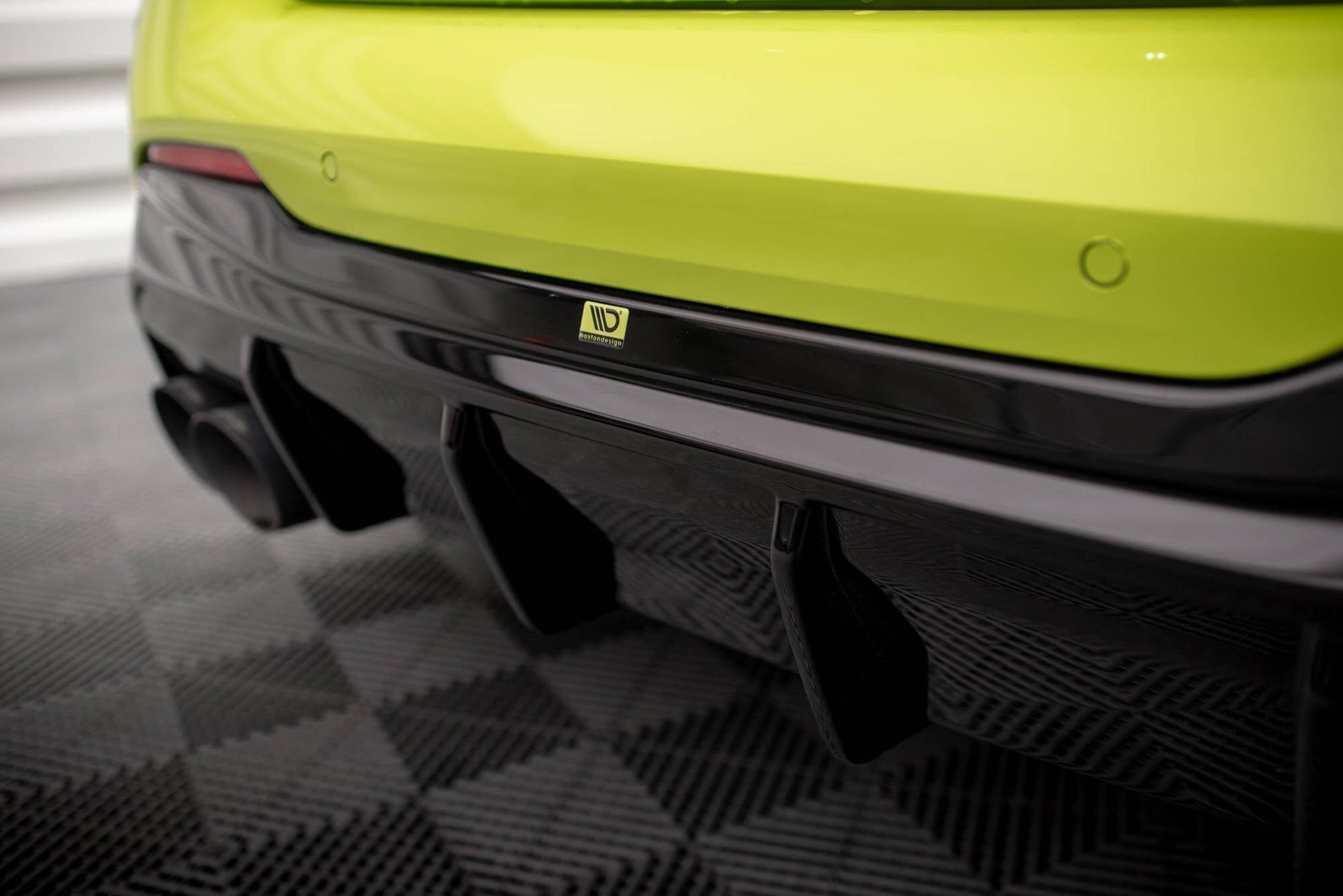 BMW 1er F40 M-Paket - Heck Diffusor V.3 Maxton Design 