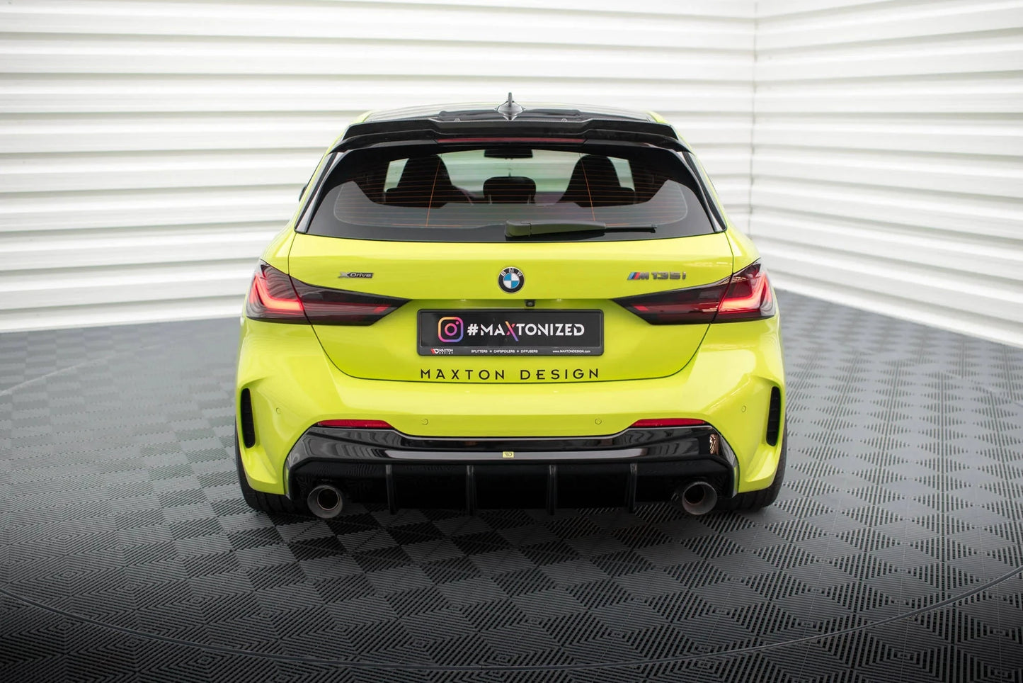 BMW 1er F40 M-Paket - Heck Diffusor V.3 Maxton Design 