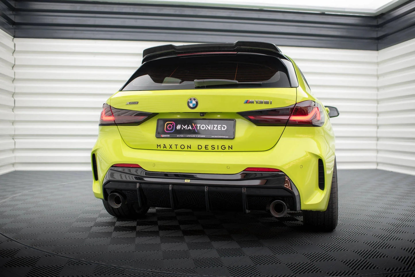 BMW 1er F40 M-Paket - Heck Diffusor V.3 Maxton Design 