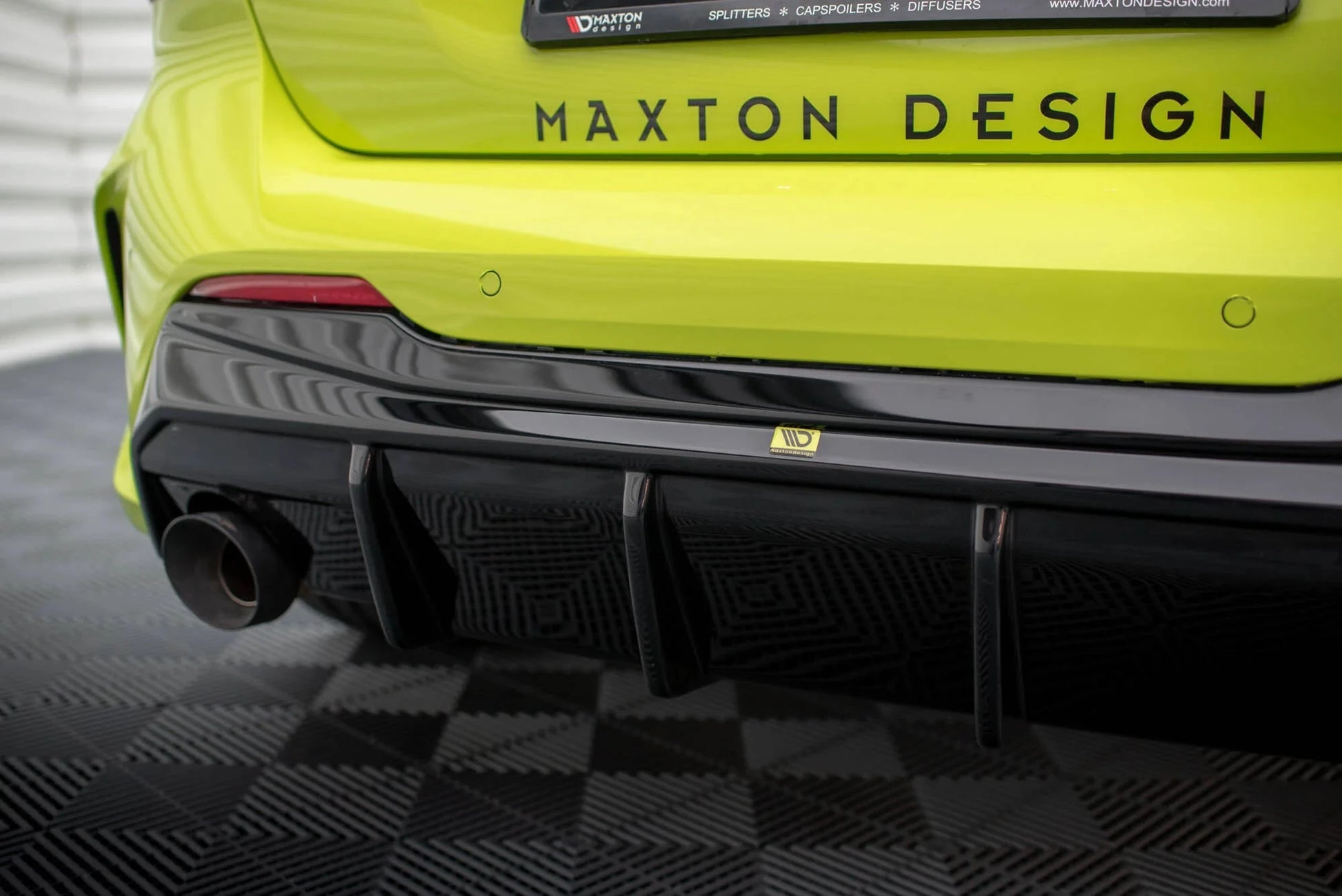 BMW 1er F40 M-Paket - Heck Diffusor V.3 Maxton Design 