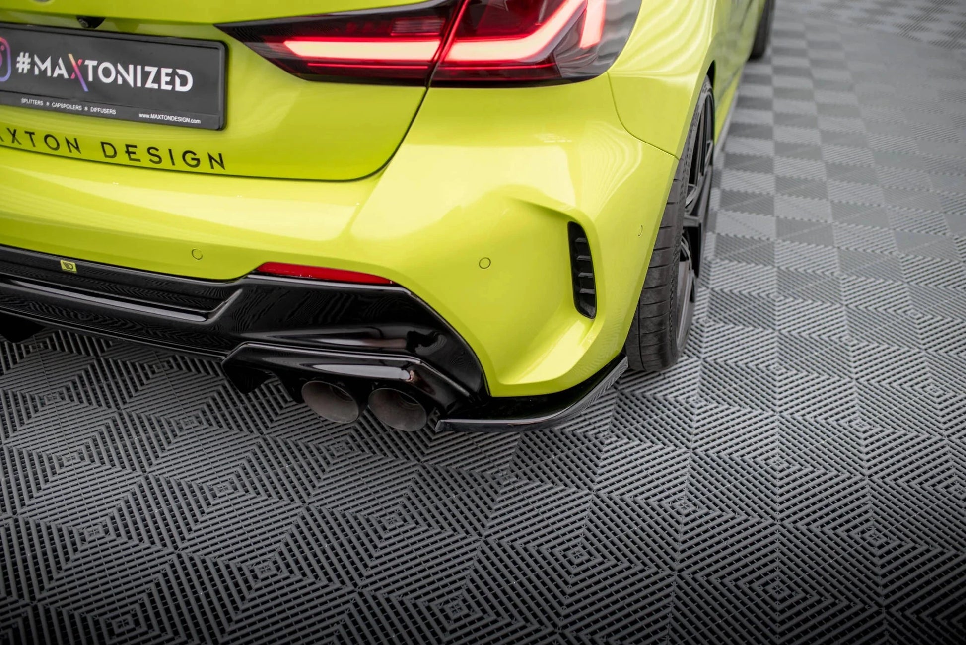 BMW 1er F40 M-Paket - Heck Flaps V.10 Maxton Design 