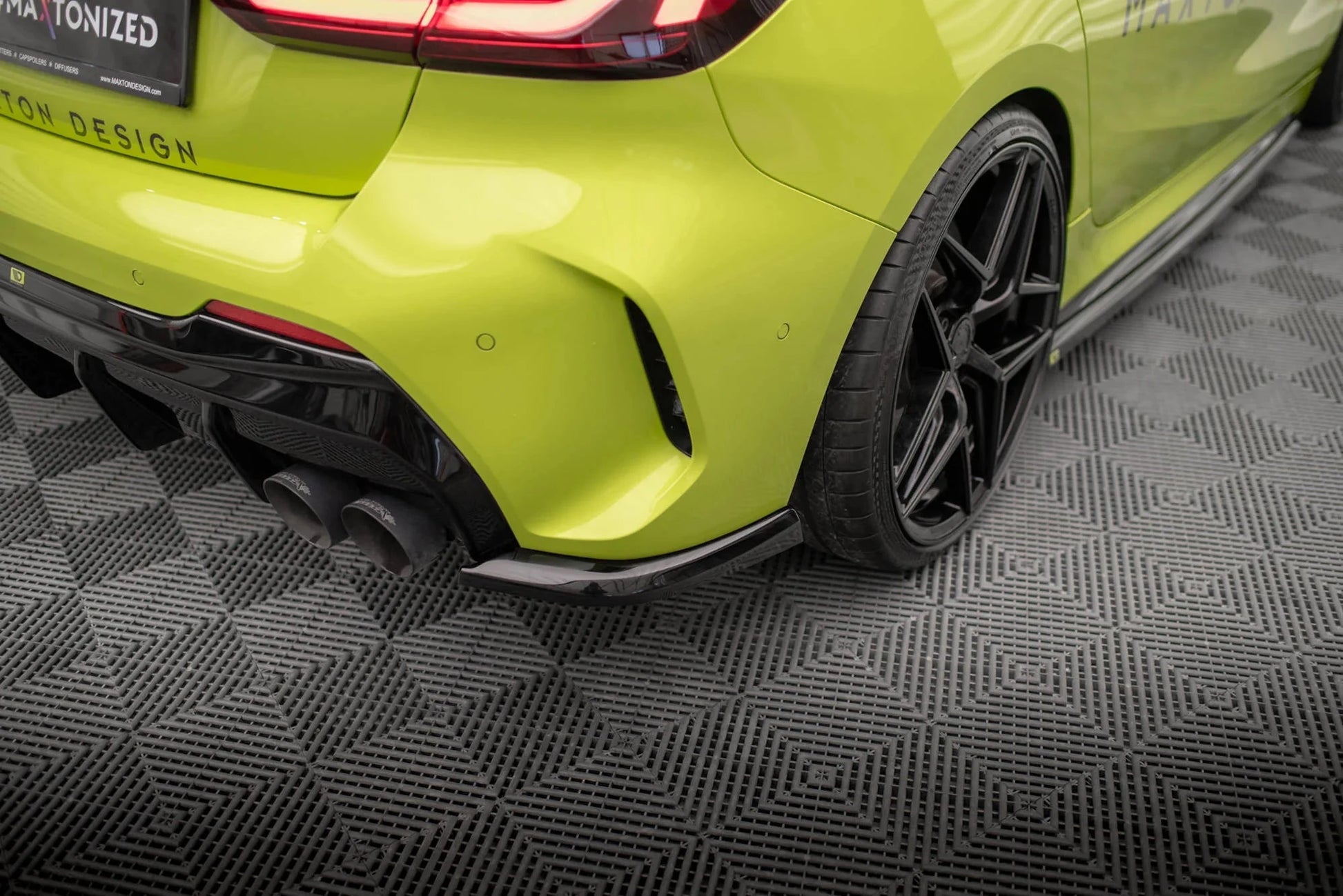 BMW 1er F40 M-Paket - Heck Flaps V.5 Maxton Design 
