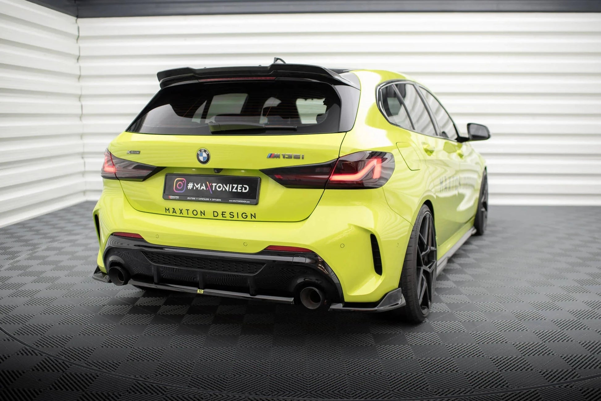 BMW 1er F40 M-Paket - Heck Flaps V.9 Maxton Design 