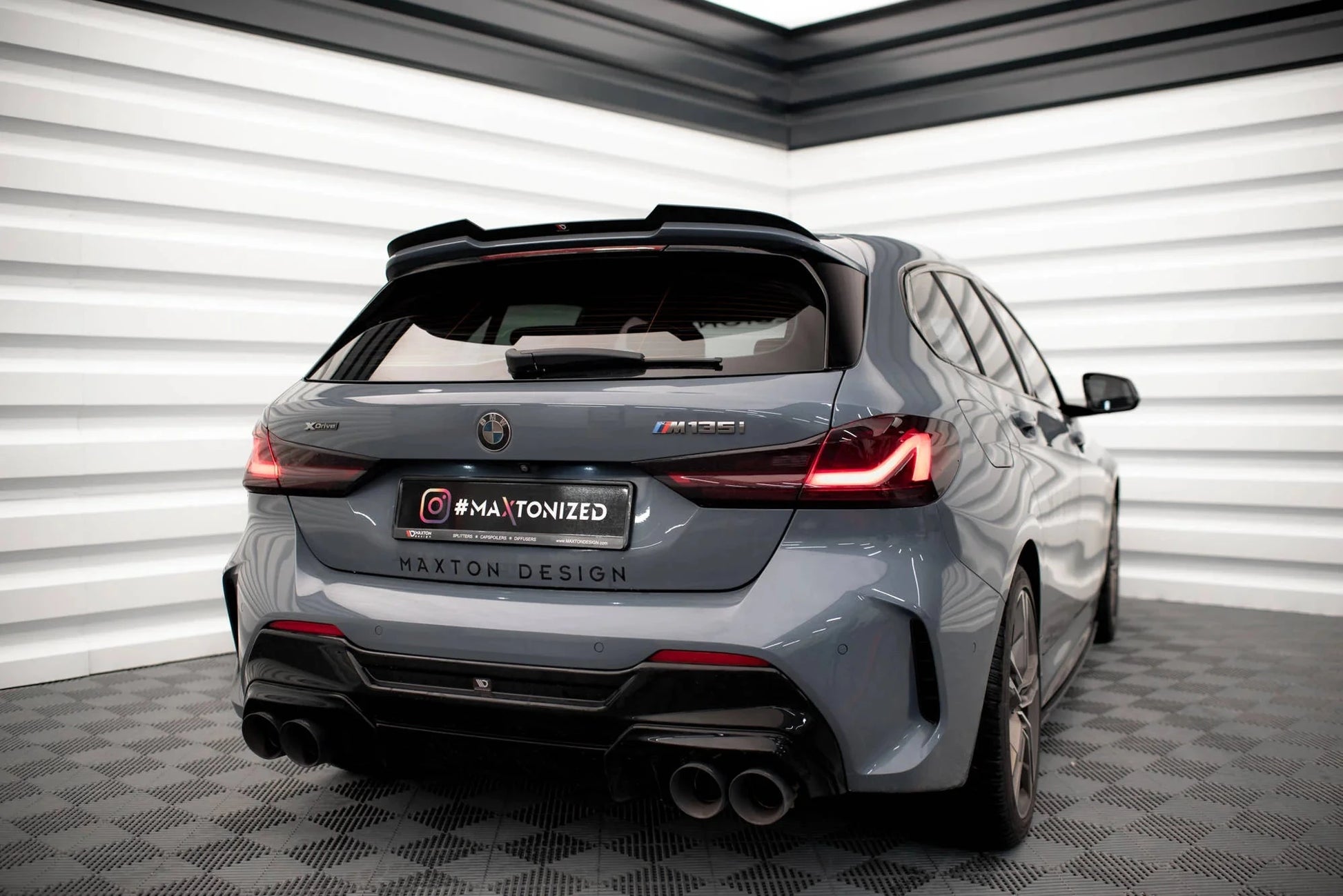 BMW 1er F40 M-Paket - Heck Spoiler V.2 Maxton Design 