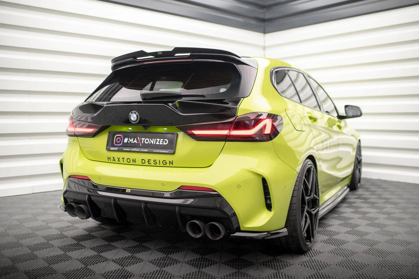 BMW 1er F40 M-Paket - Heck Spoiler V.3 Maxton Design 