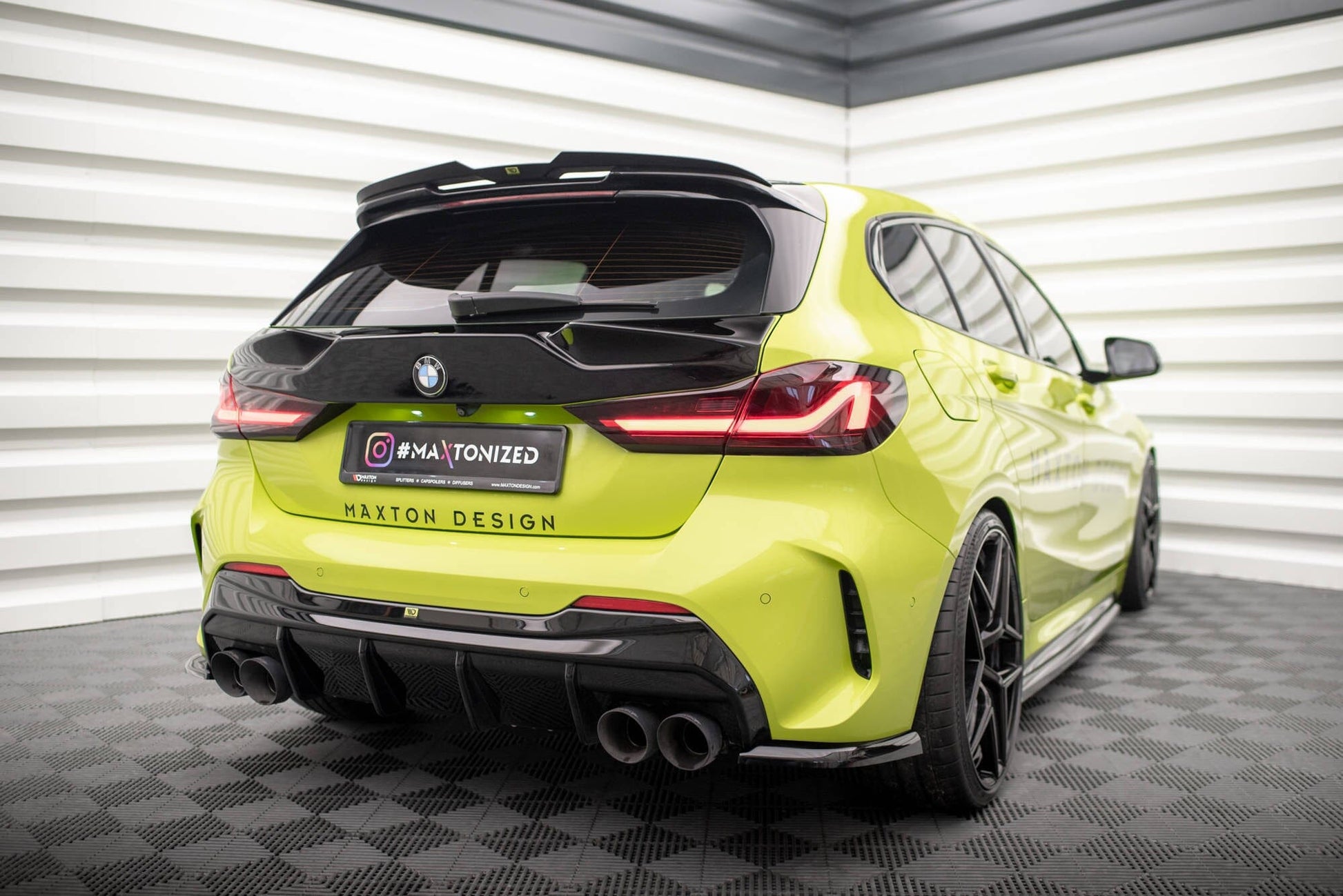 BMW 1er F40 M-Paket - Heckspoiler Kofferraum Lippe Maxton Design 