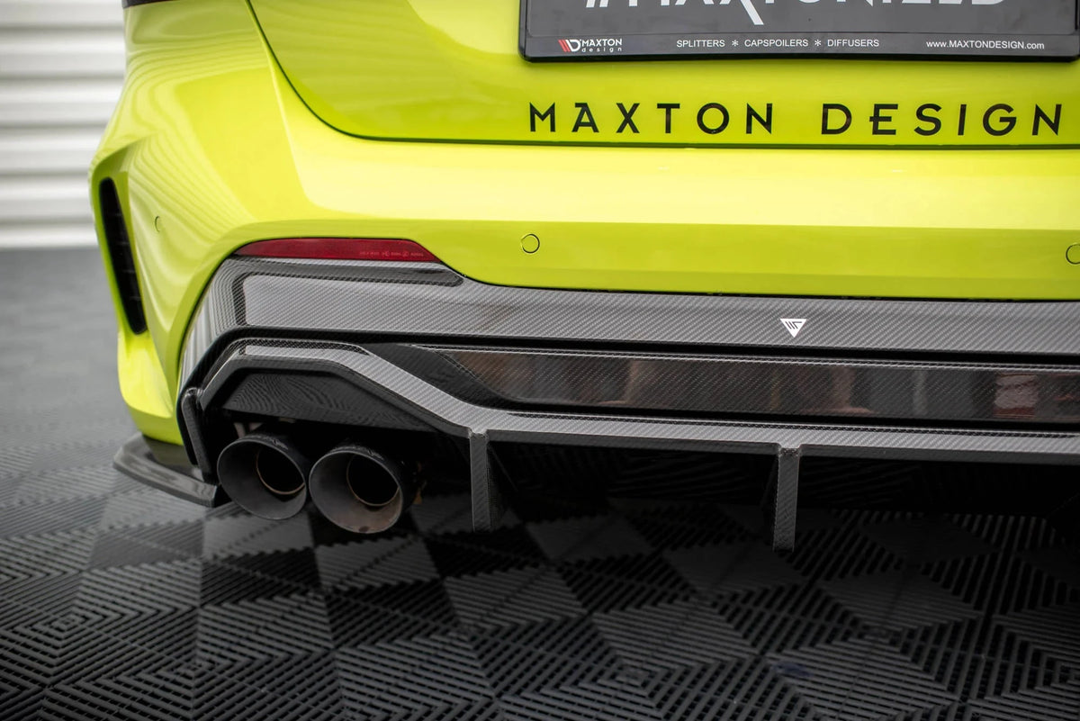 BMW 1er F40 M-Paket - Prepreg Carbon Fiber Heck Diffusor V.1 Maxton Design 
