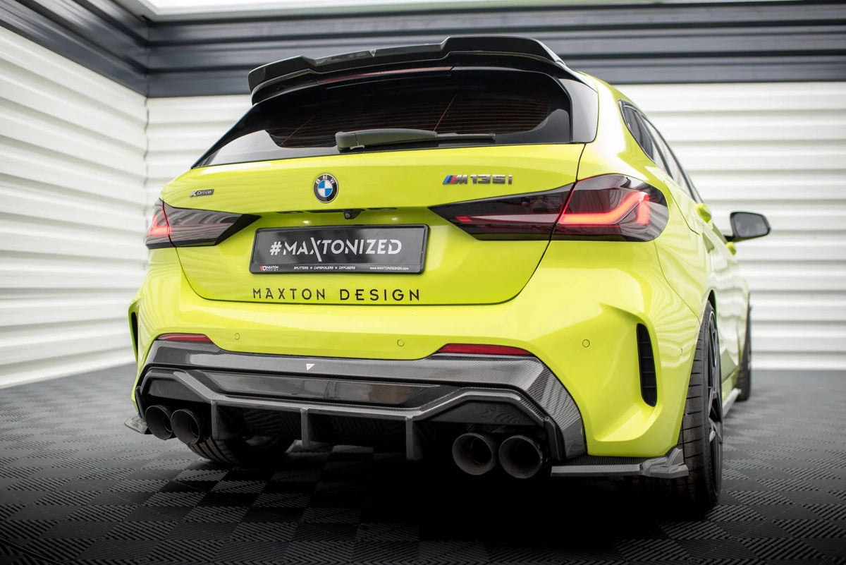 BMW 1er F40 M-Paket - Prepreg Carbon Fiber Heck Diffusor V.1 Maxton Design 