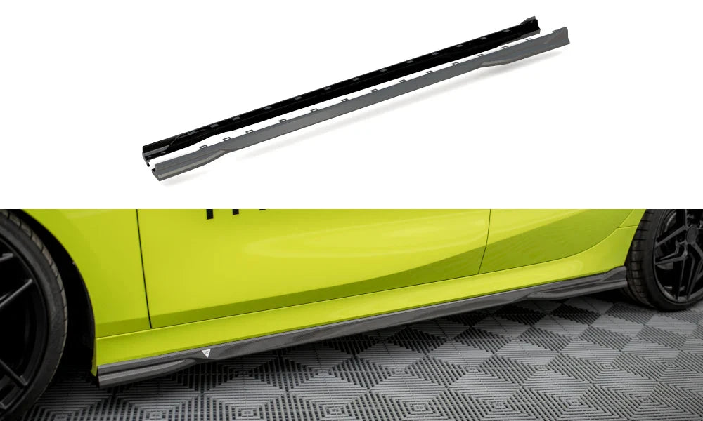 BMW 1er F40 M-Paket - Prepreg Carbon Fiber Seitenschweller Maxton Design 
