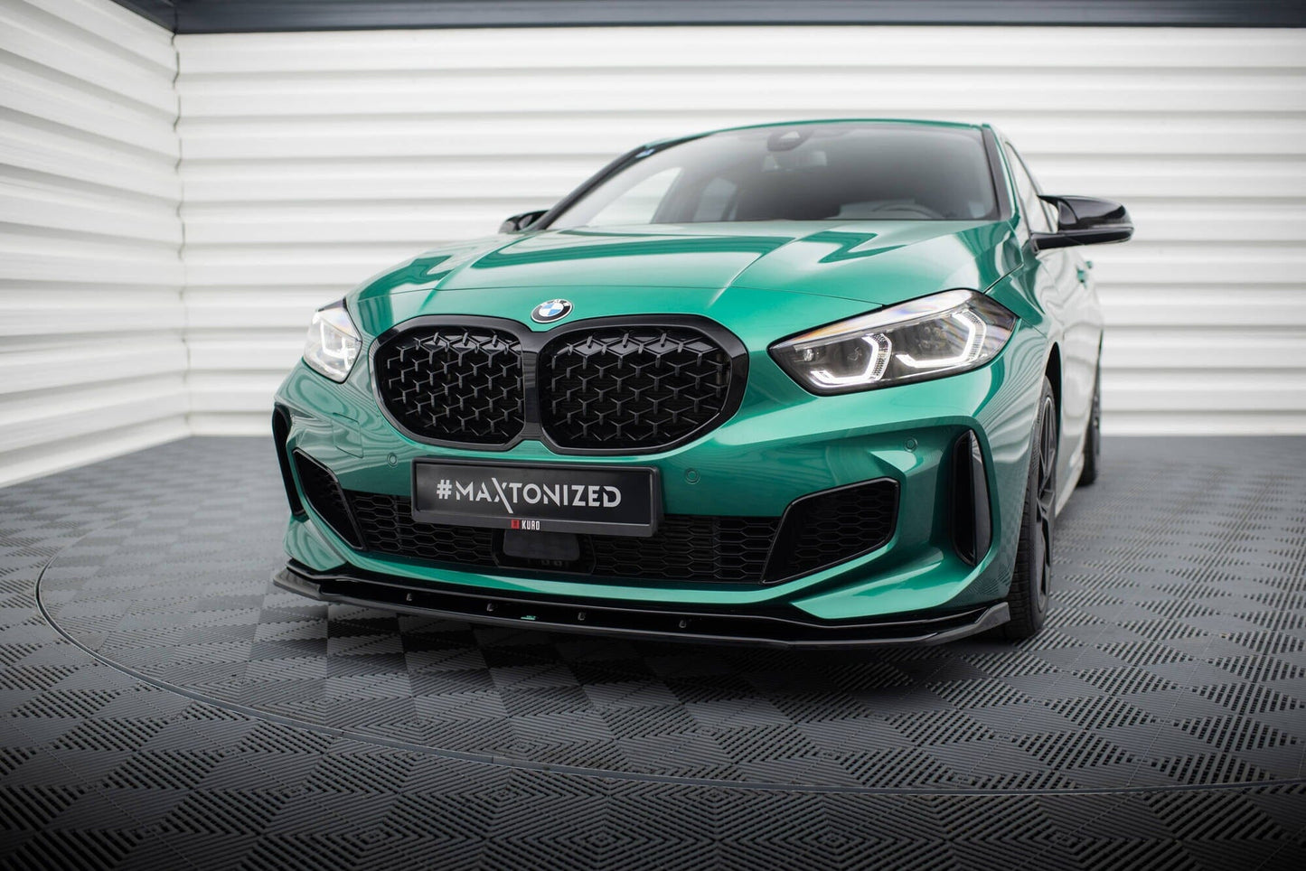 BMW 1er F40 M135i - Frontspoiler - Frontlippe V.9 Maxton Design 