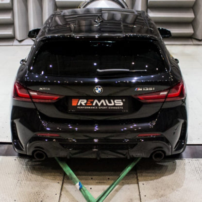 BMW 1er F40 M135i xDrive - REMUS Duplex Performance Auspuff Anlage REMUS 