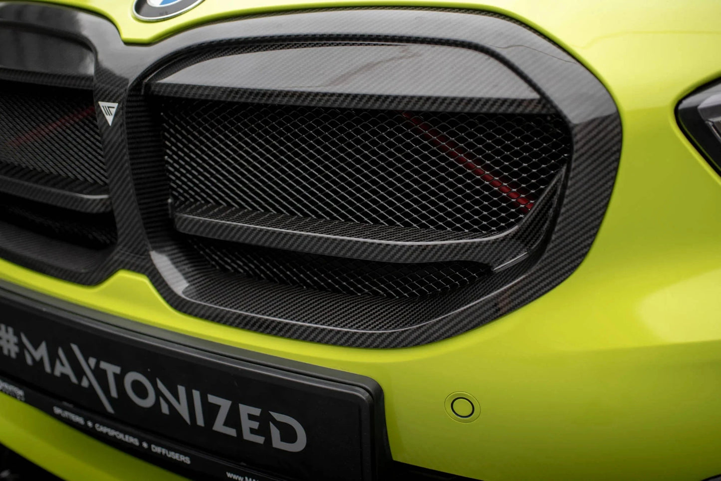 BMW 1er F40 M135i/128ti - Prepreg Carbon Fiber Front Grill Maxton Design 