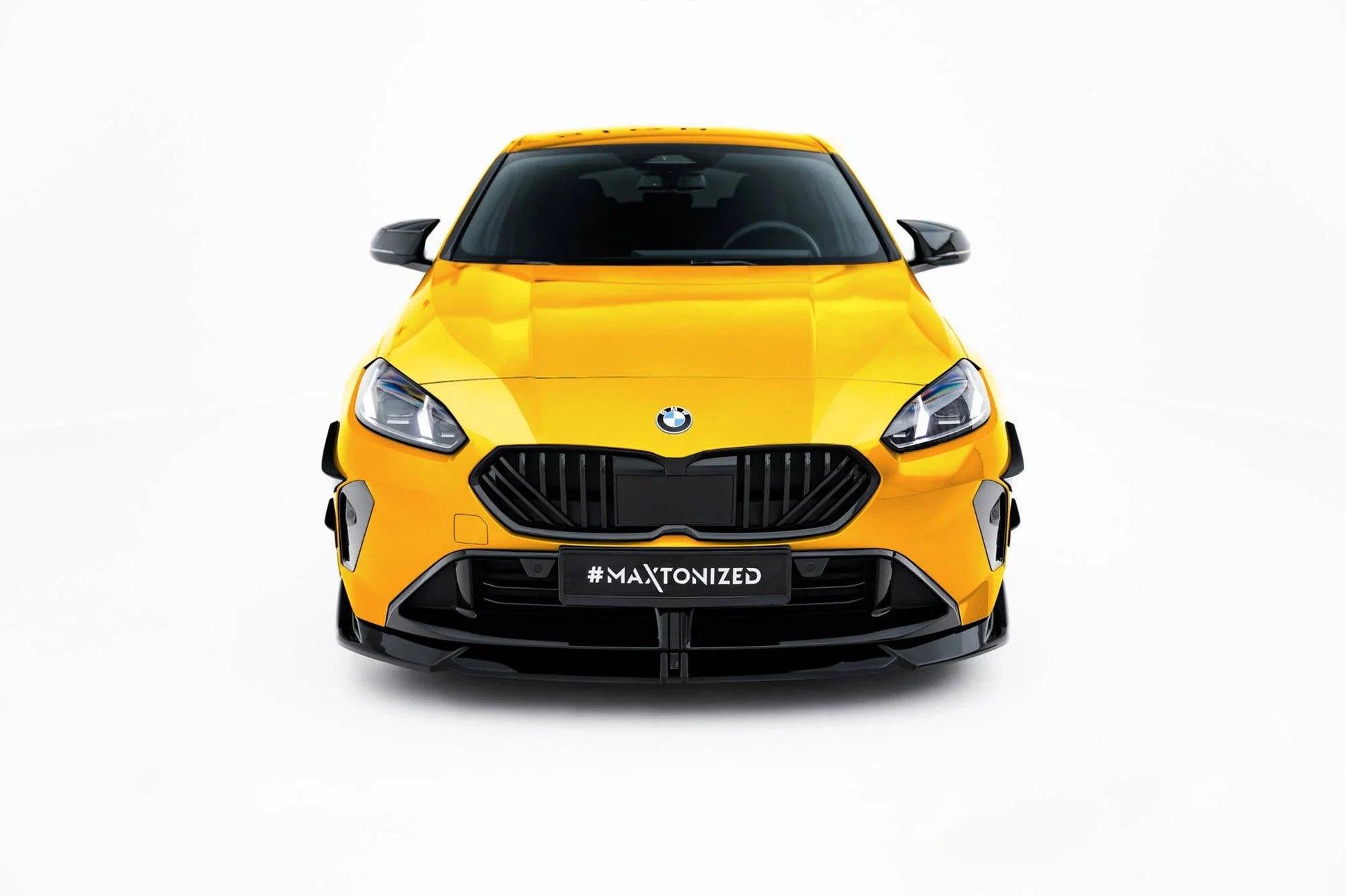 BMW 1er F70 M-Paket - Frontspoiler - Frontlippe V.2 Maxton Design 