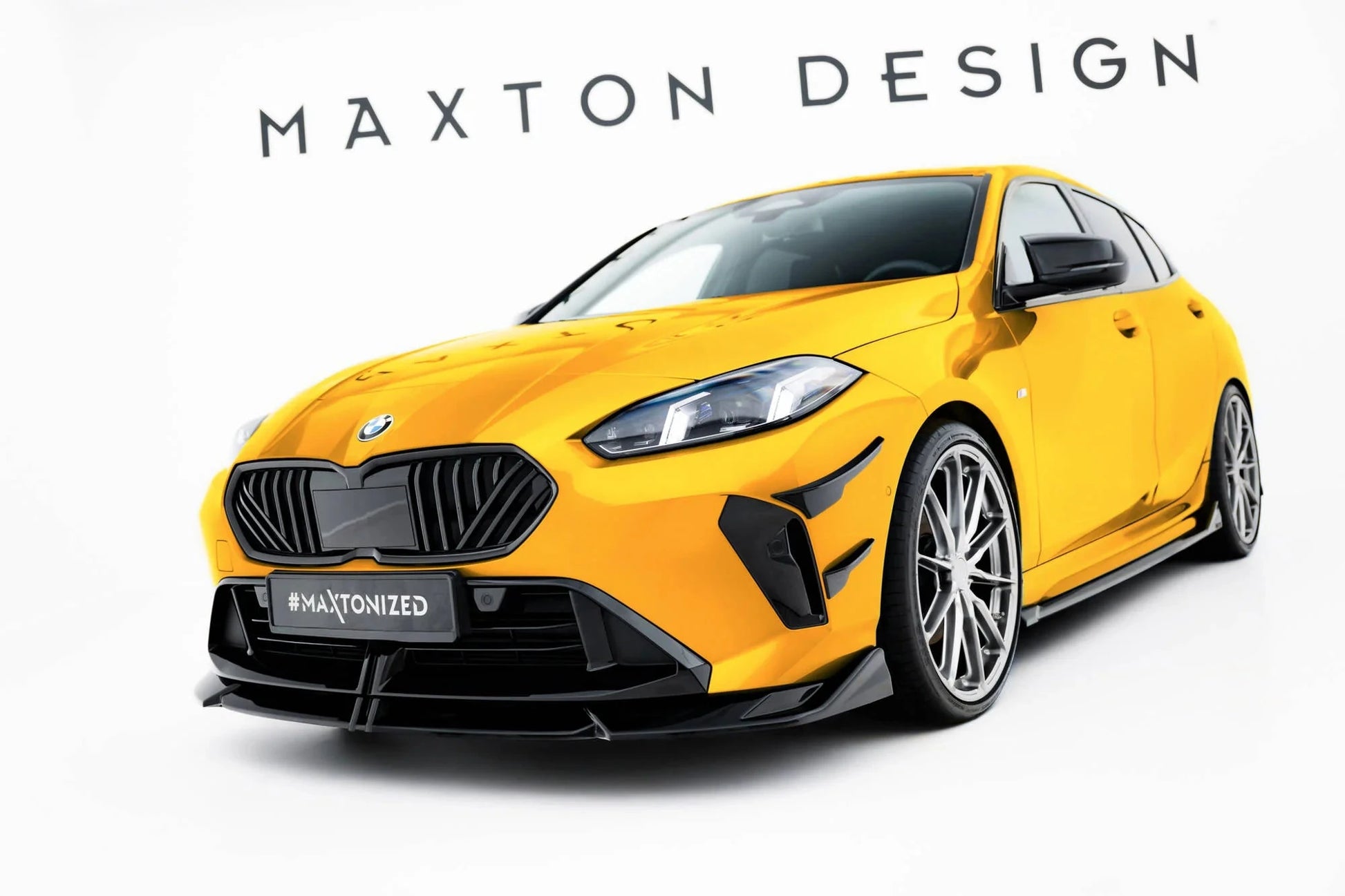 BMW 1er F70 M-Paket - Frontspoiler - Frontlippe V.2 Maxton Design 