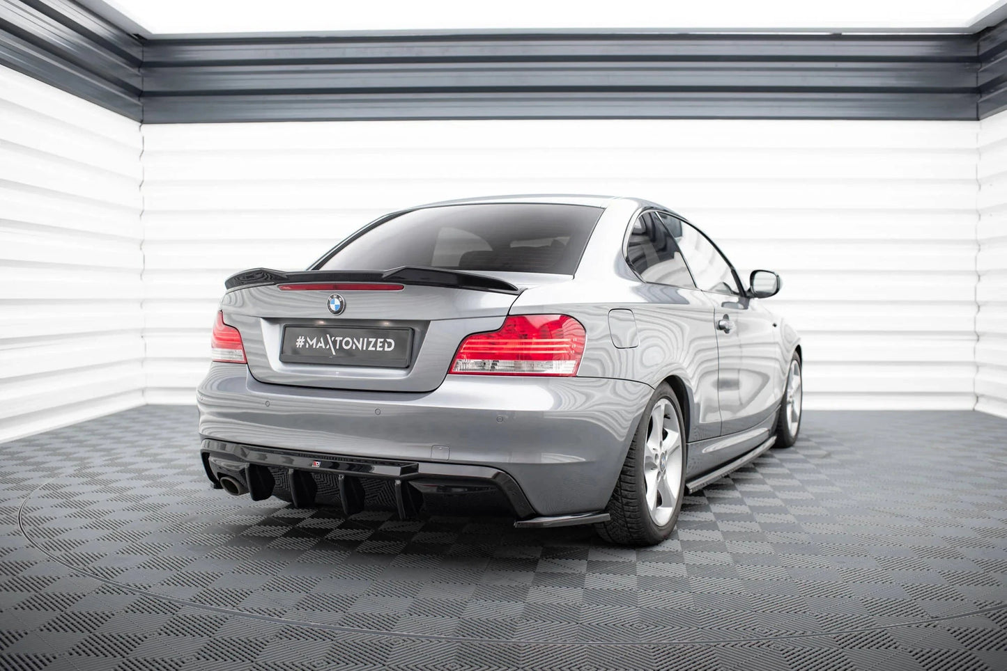 BMW 1er Facelift M-Paket - 3D Heck Spoiler Maxton Design 