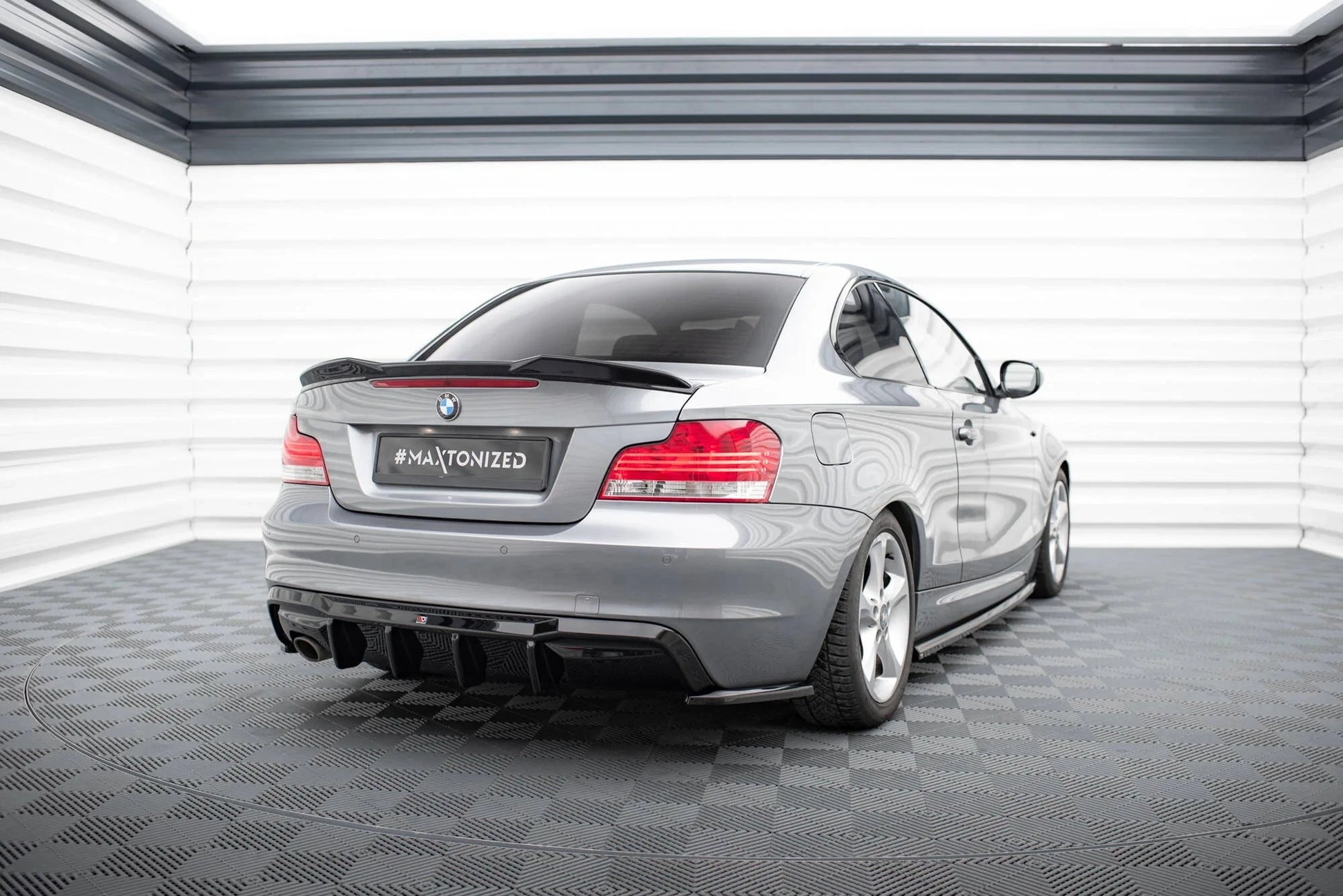 BMW 1er Facelift M-Paket - 3D Heck Spoiler Maxton Design 