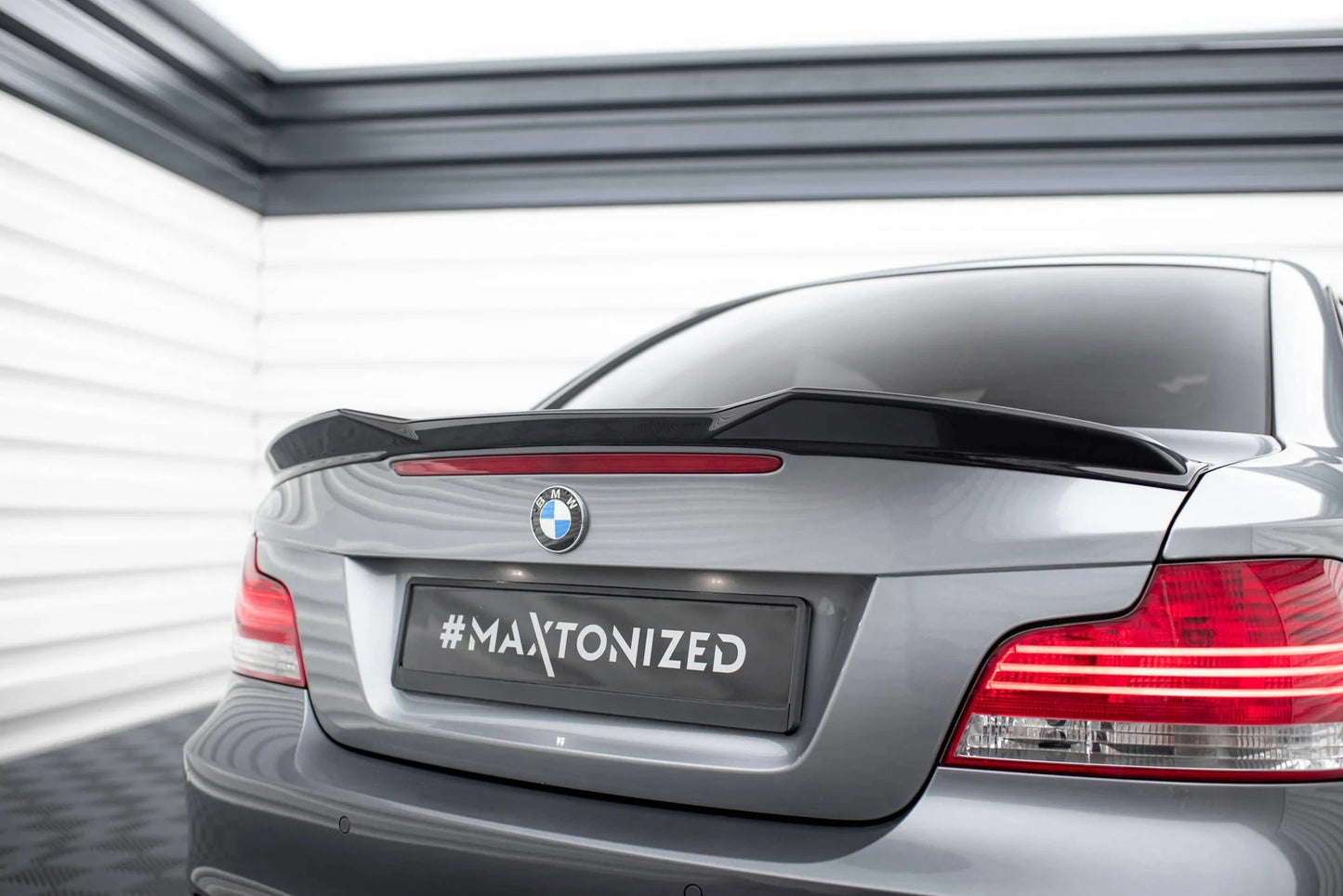 BMW 1er Facelift M-Paket - 3D Heck Spoiler Maxton Design 