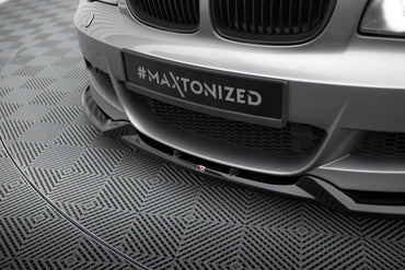 BMW 1er Facelift M-Paket - Frontspoiler - Frontlippe V.1 Maxton Design 