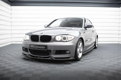 BMW 1er Facelift M-Paket - Frontspoiler - Frontlippe V.1 Maxton Design 