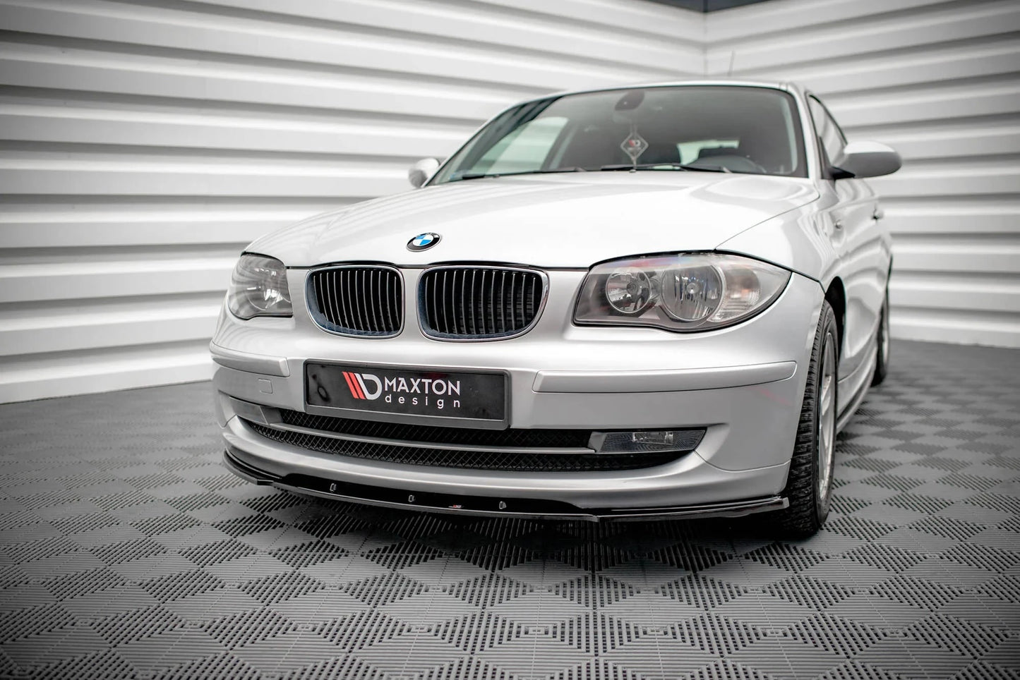 BMW 1er Facelift M-Paket - Frontspoiler - Frontlippe V.2 Maxton Design 