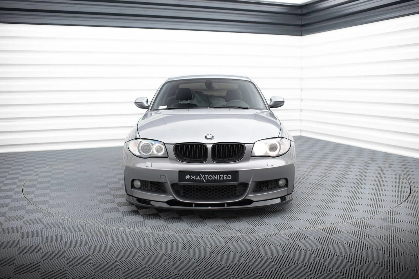 BMW 1er Facelift M-Paket - Frontspoiler - Frontlippe V.2 Maxton Design 