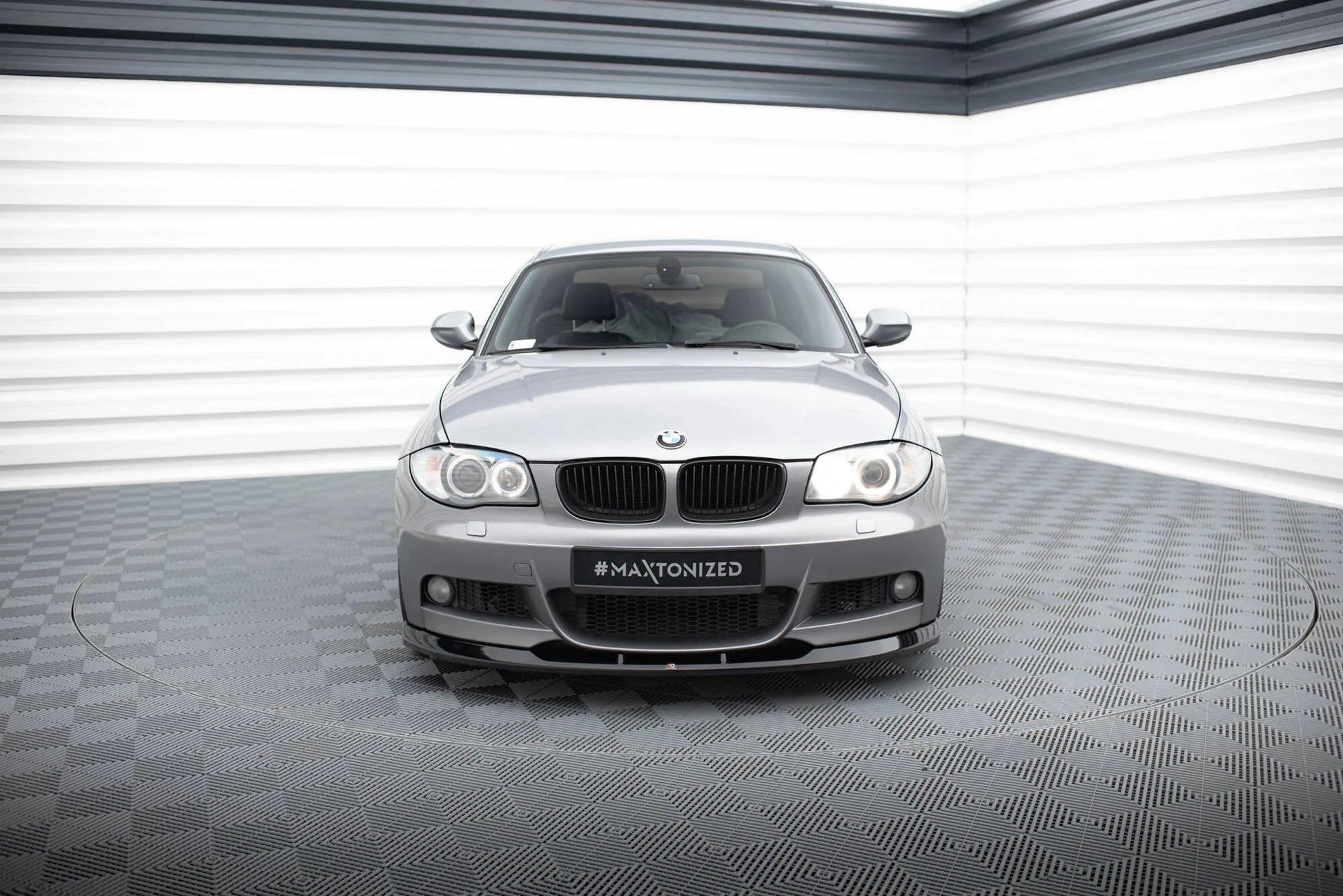 BMW 1er Facelift M-Paket - Frontspoiler - Frontlippe V.2 Maxton Design 