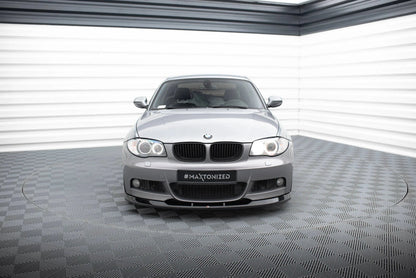 BMW 1er Facelift M-Paket - Frontspoiler - Frontlippe V.2 Maxton Design 