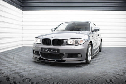 BMW 1er Facelift M-Paket - Frontspoiler - Frontlippe V.2 Maxton Design 