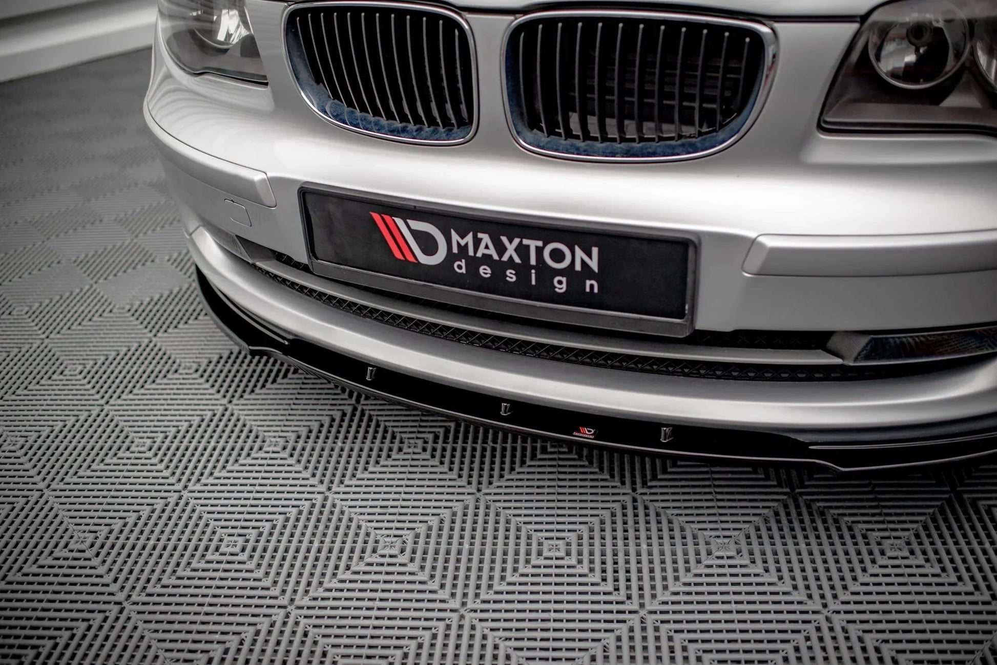 BMW 1er Facelift M-Paket - Frontspoiler - Frontlippe V.2 Maxton Design 